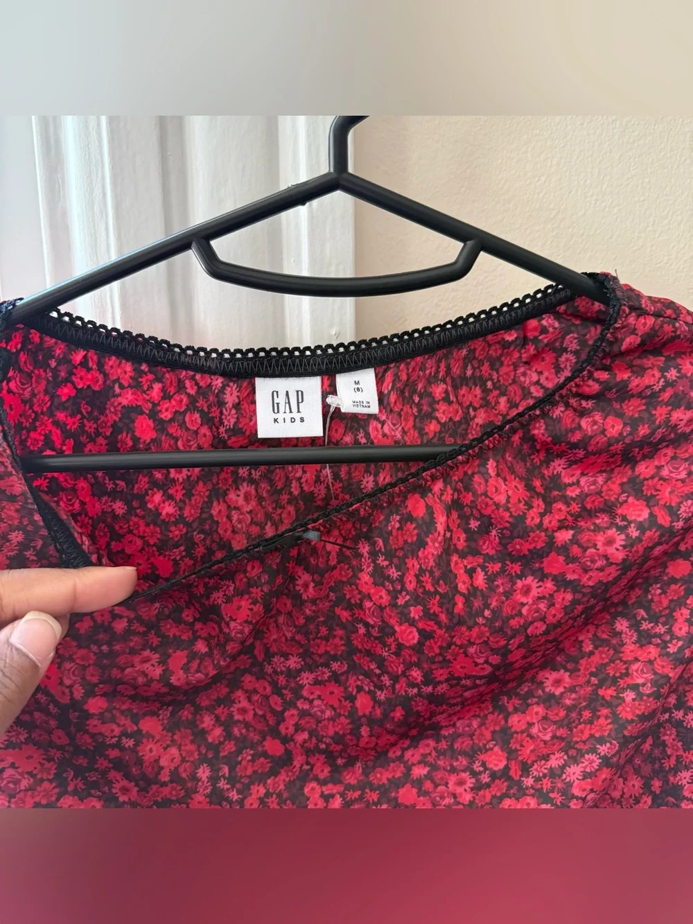 GAP Kids Girl’s Pink Floral Circle Skater Skirt Size M (8) New with Tag!